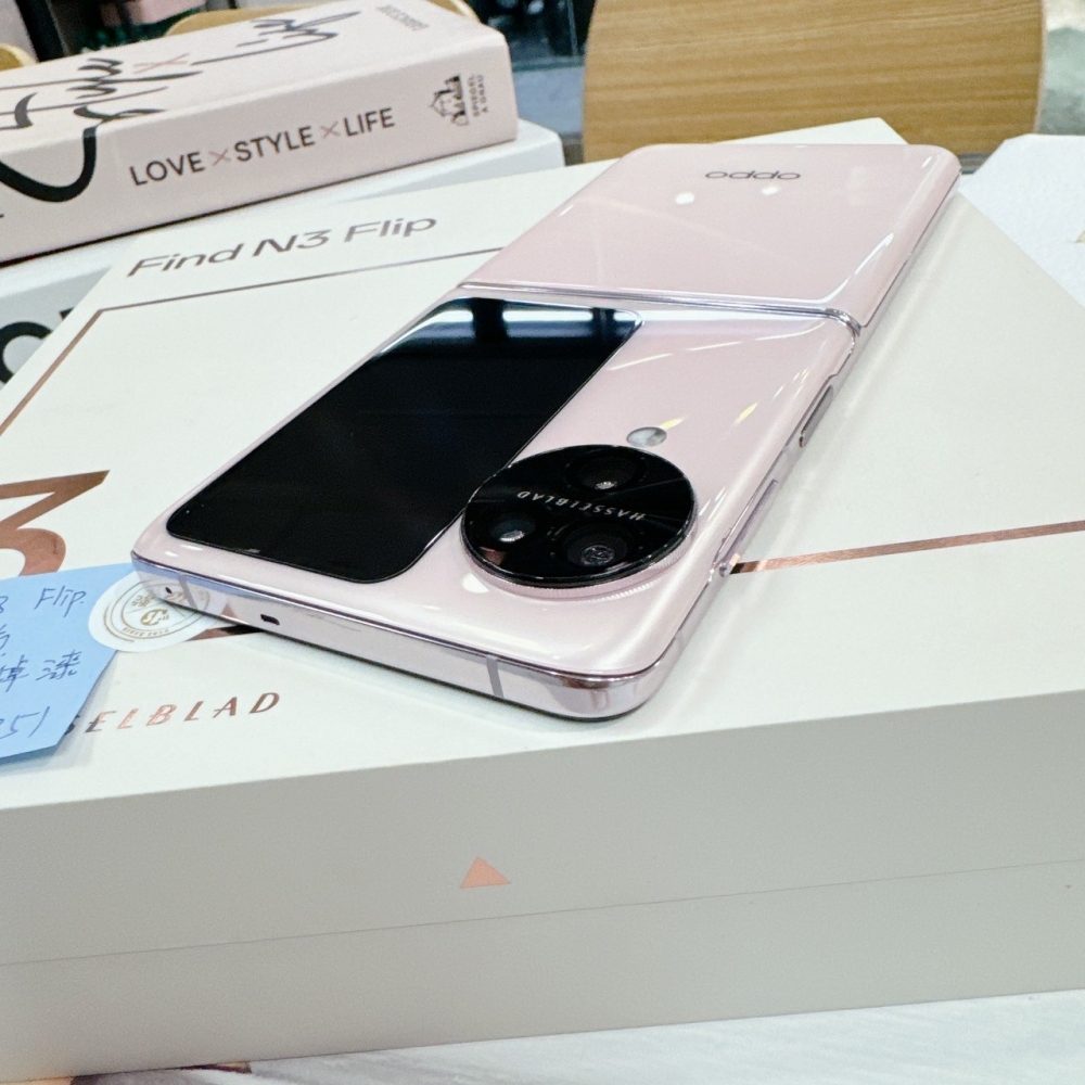 二手 OPPO Find N3 Flip 12+256G 粉色 (原2024/10/1) #55351