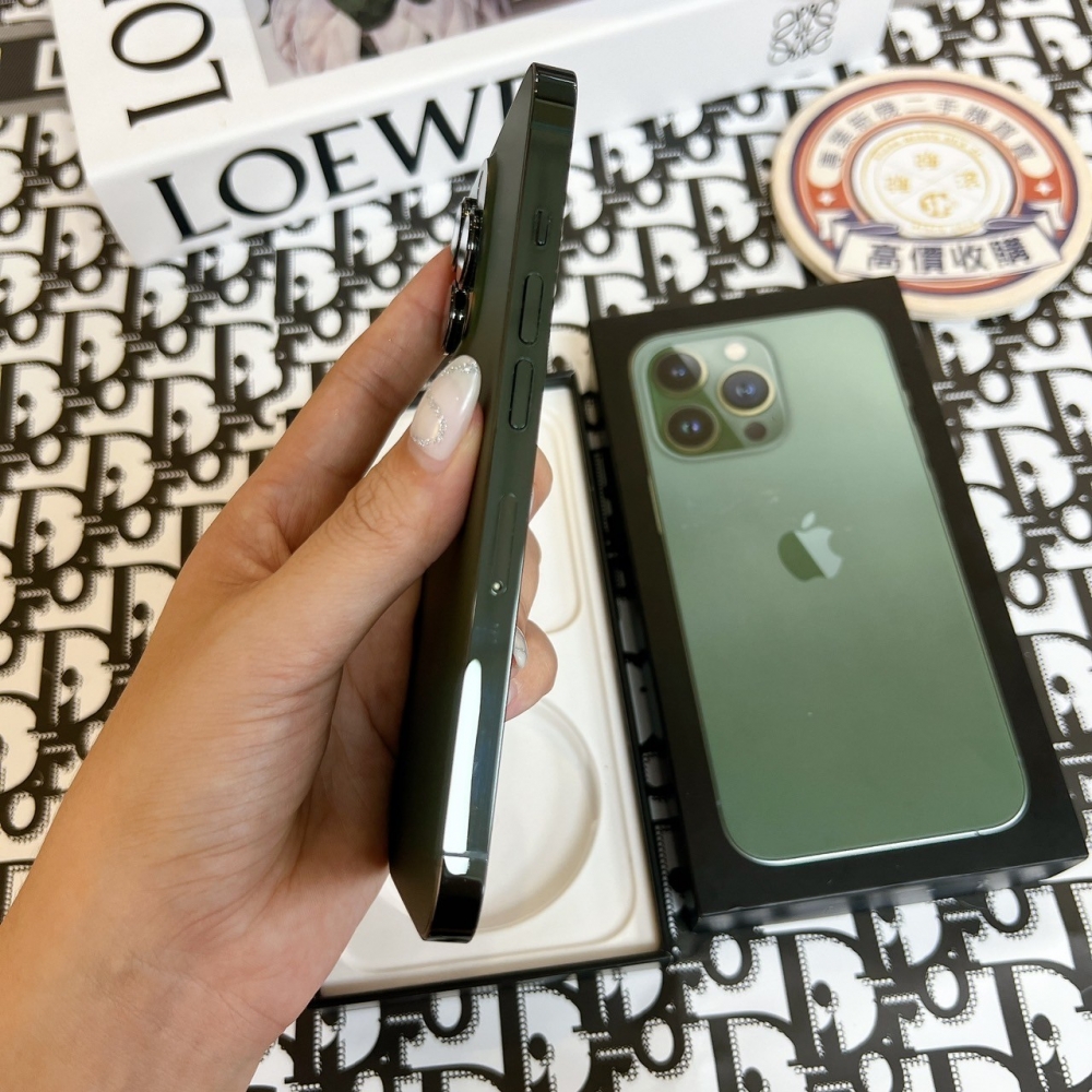 「365天原廠保固」二手 iPhone 13 pro 128G 綠  #99312