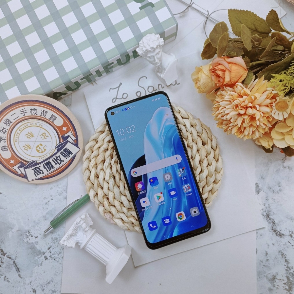 （歸仁）二手 OPPO Reno 7 藍色(無盒) (已過保) ＃89766