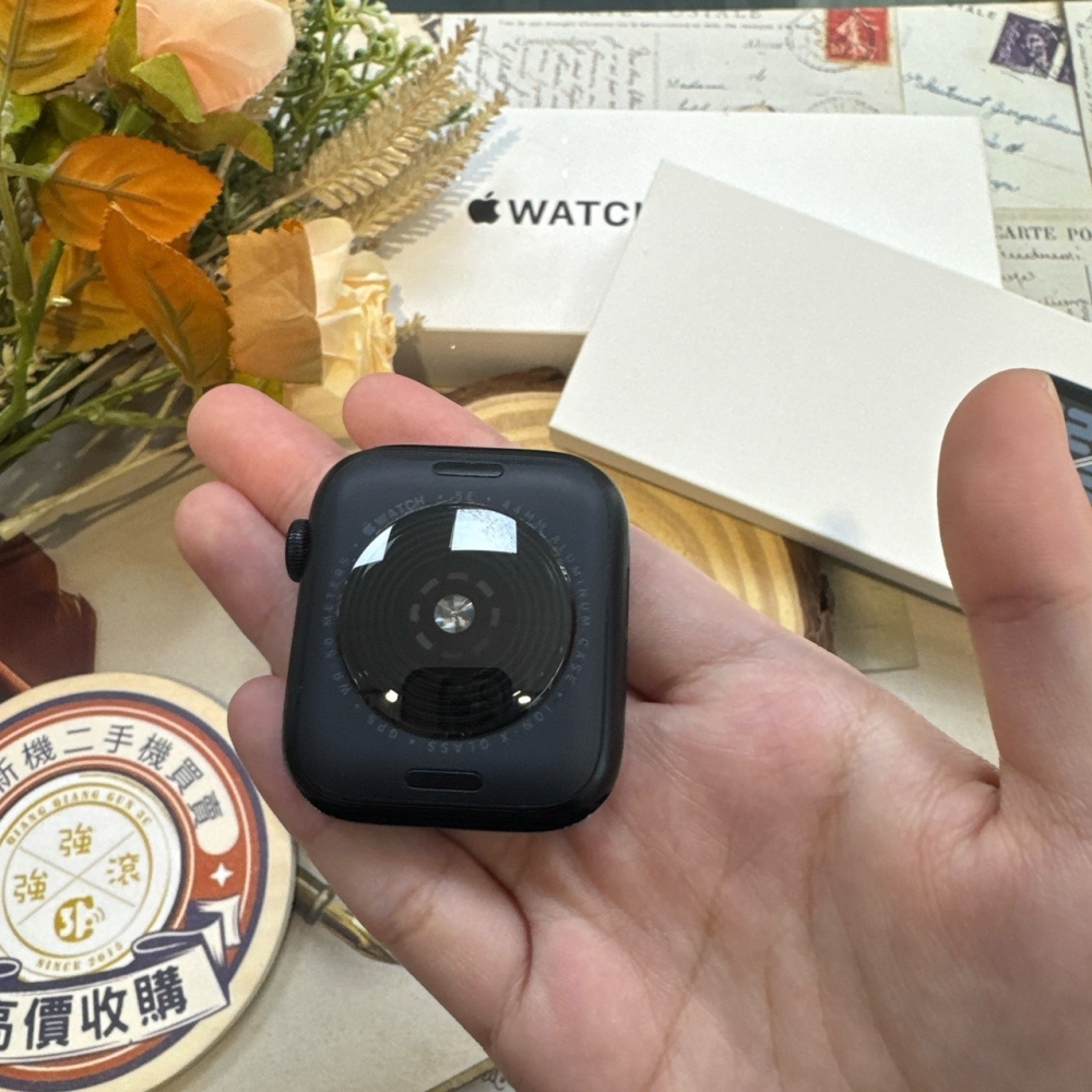 二手 Apple Watch SE2 GPS版 44mm 黑 (原2024.11.21) #W44XJ