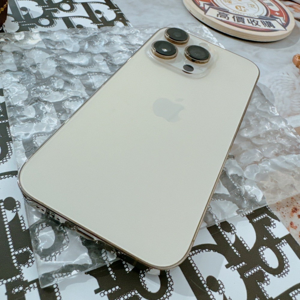 『365天原廠保固』(善化)二手iPhone 14 Pro 128G 金色 (已過保) #91502