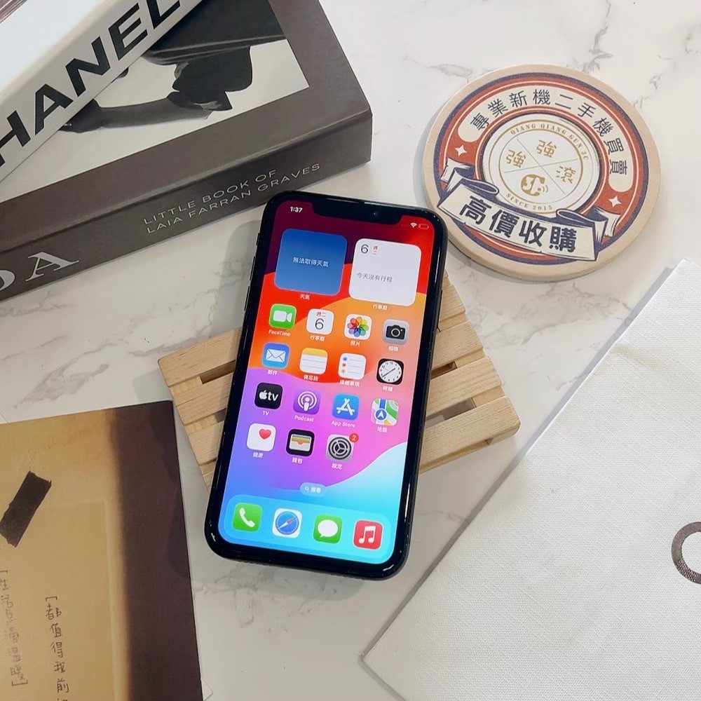 「店保90天」二手iPhone XR 128G 黑色 (已過保) #81835