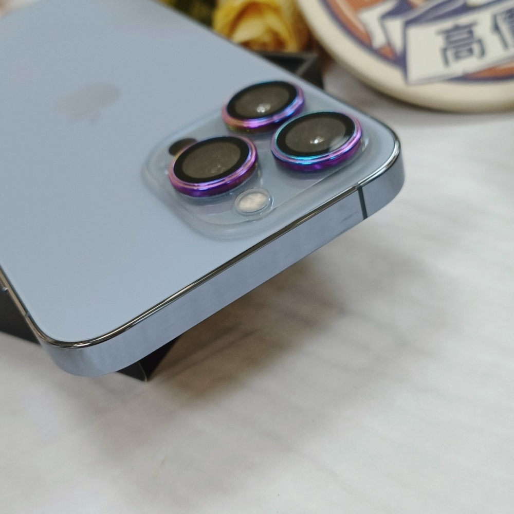 「365天原廠保固」(歸仁)二手iPhone 13pro 256G 藍色(有盒、已過保) ＃75070