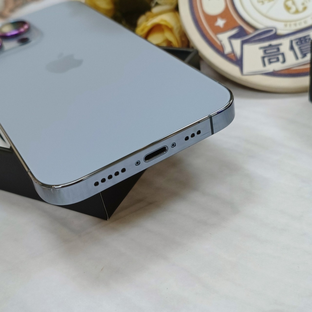 「365天原廠保固」(歸仁)二手iPhone 13pro 256G 藍色(有盒、已過保) ＃75070