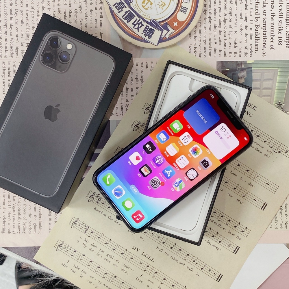 「店保90天」(佳里)二手iPhone 11 Pro 256G 黑色 (已過保) #39293