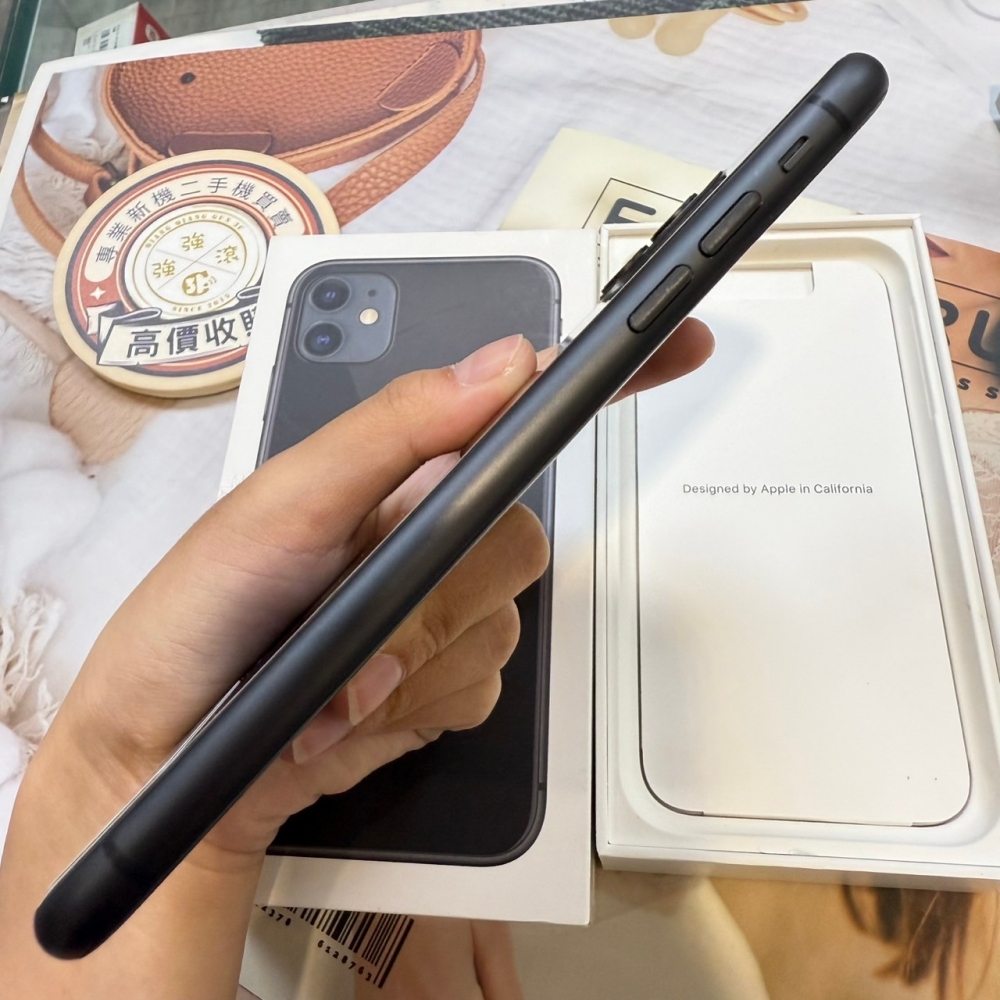 「店保90天」二手iPhone 11 128G 黑色 (已過保) #23928