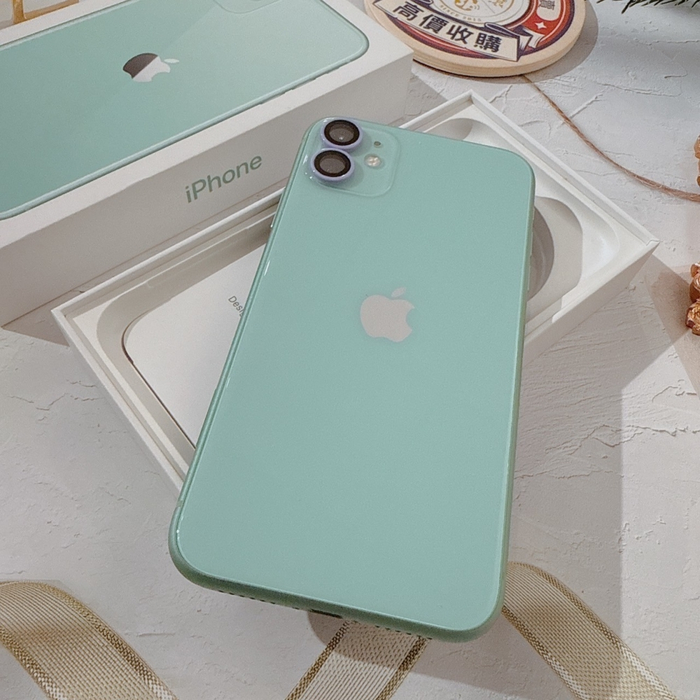 「店保90天」(善化) 二手iPhone 11 128G 綠色（已過保）＃87334