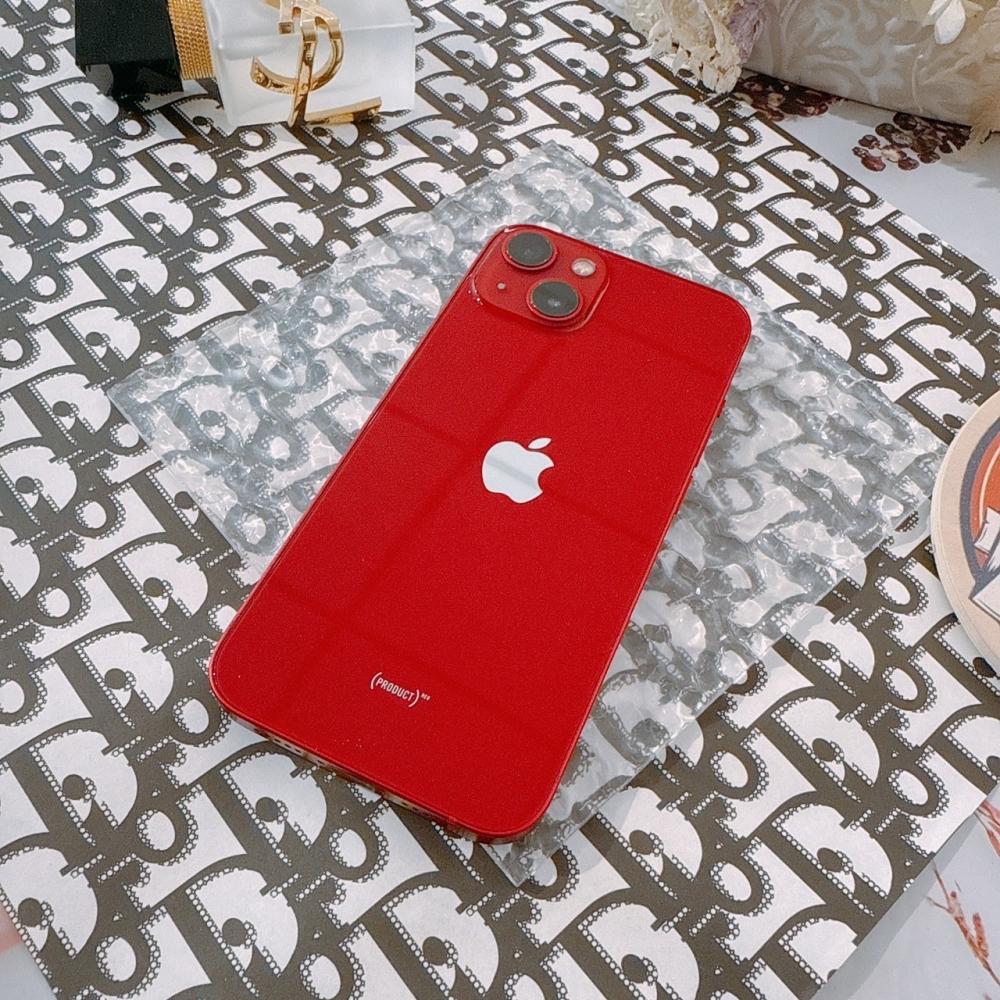 「365天原廠保固」(善化) 二手iPhone 13 128G 紅色（已過保）＃12159