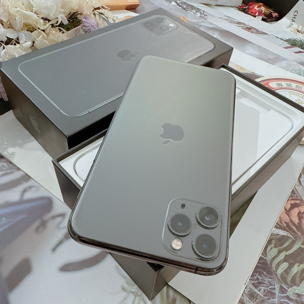 「店保90天」(善化)二手iPhone 11 Pro Max 64G 黑色（已過保）＃88824