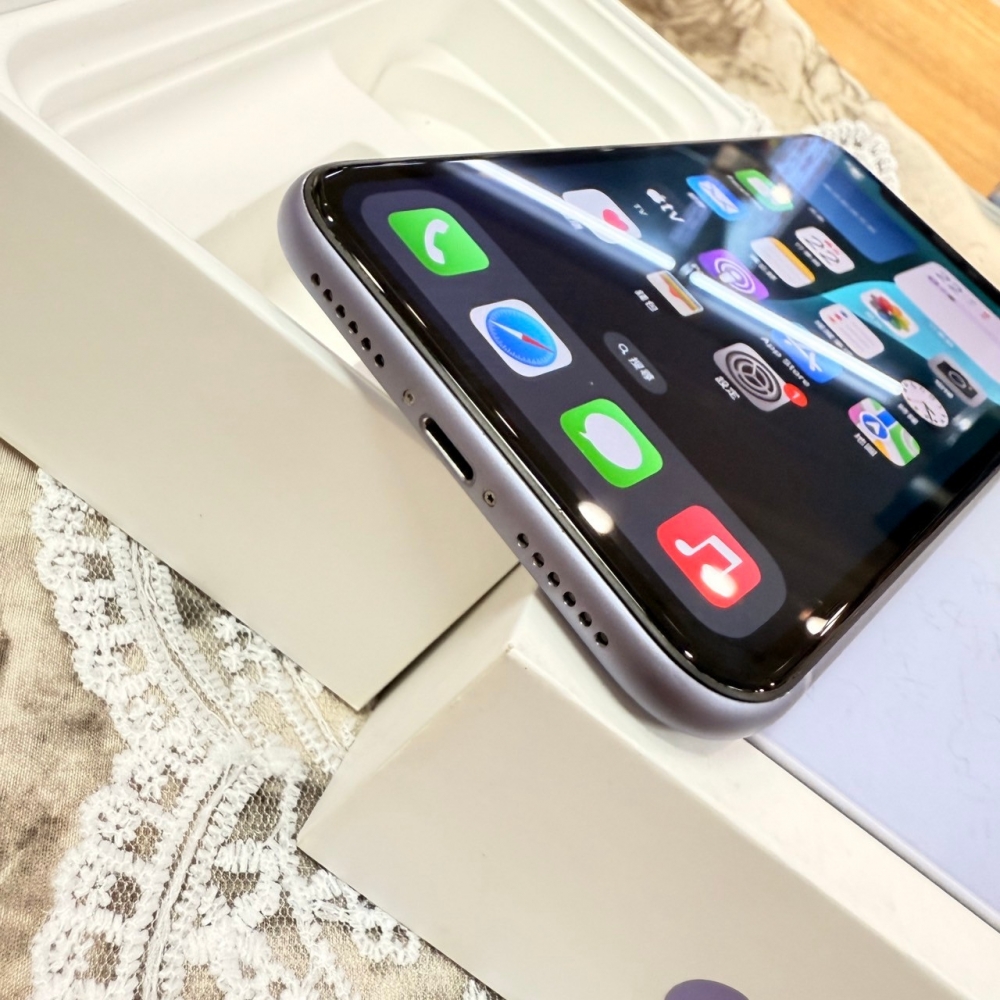 「店保90天」二手iPhone 11  128G 紫色 (已過保) #55302