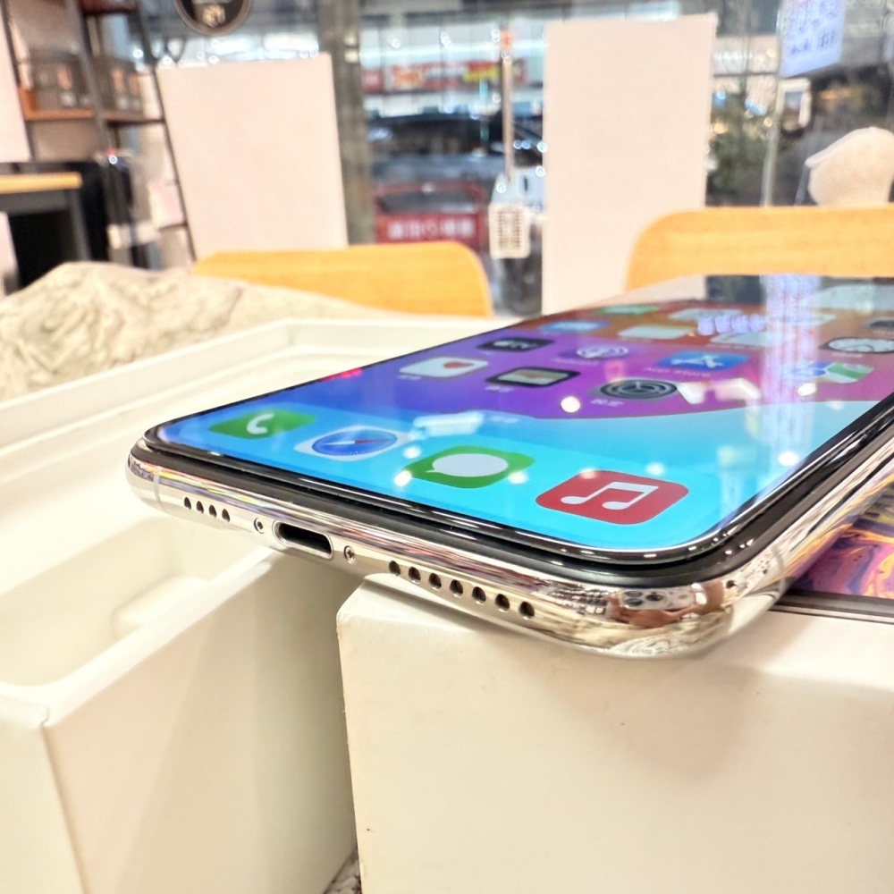 「店保90天」二手iPhone Xs Max 64G 銀色 (已過保) #80537