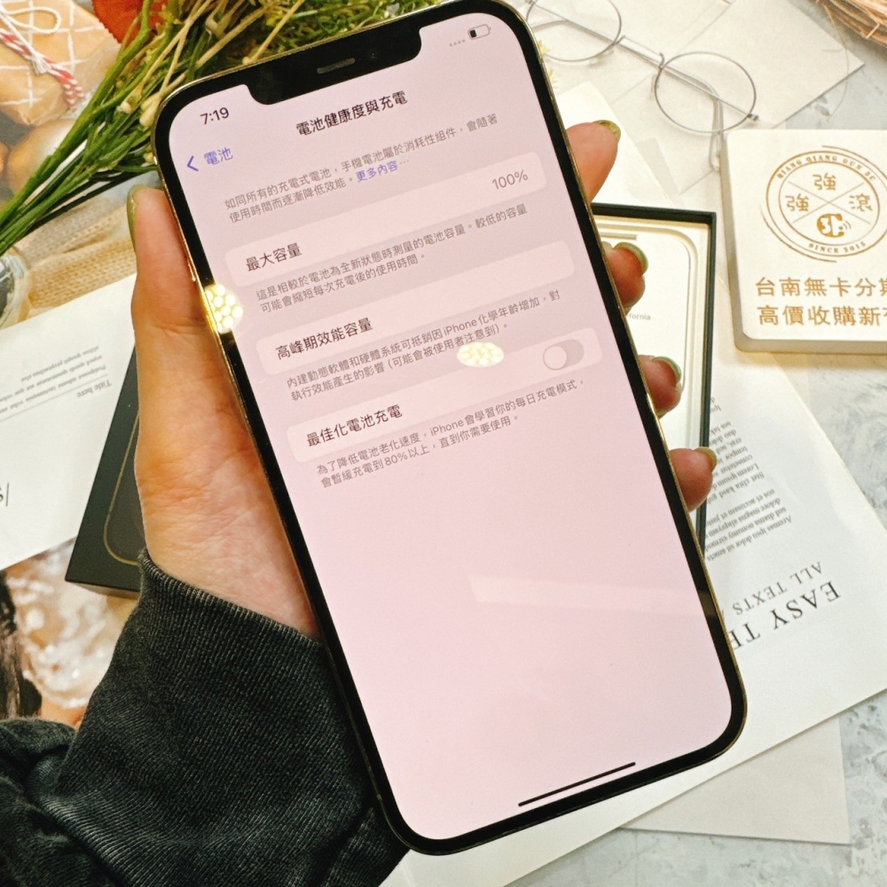 「店保90天」二手iPhone 12 Pro Max 256G 金色（已過保）＃29831